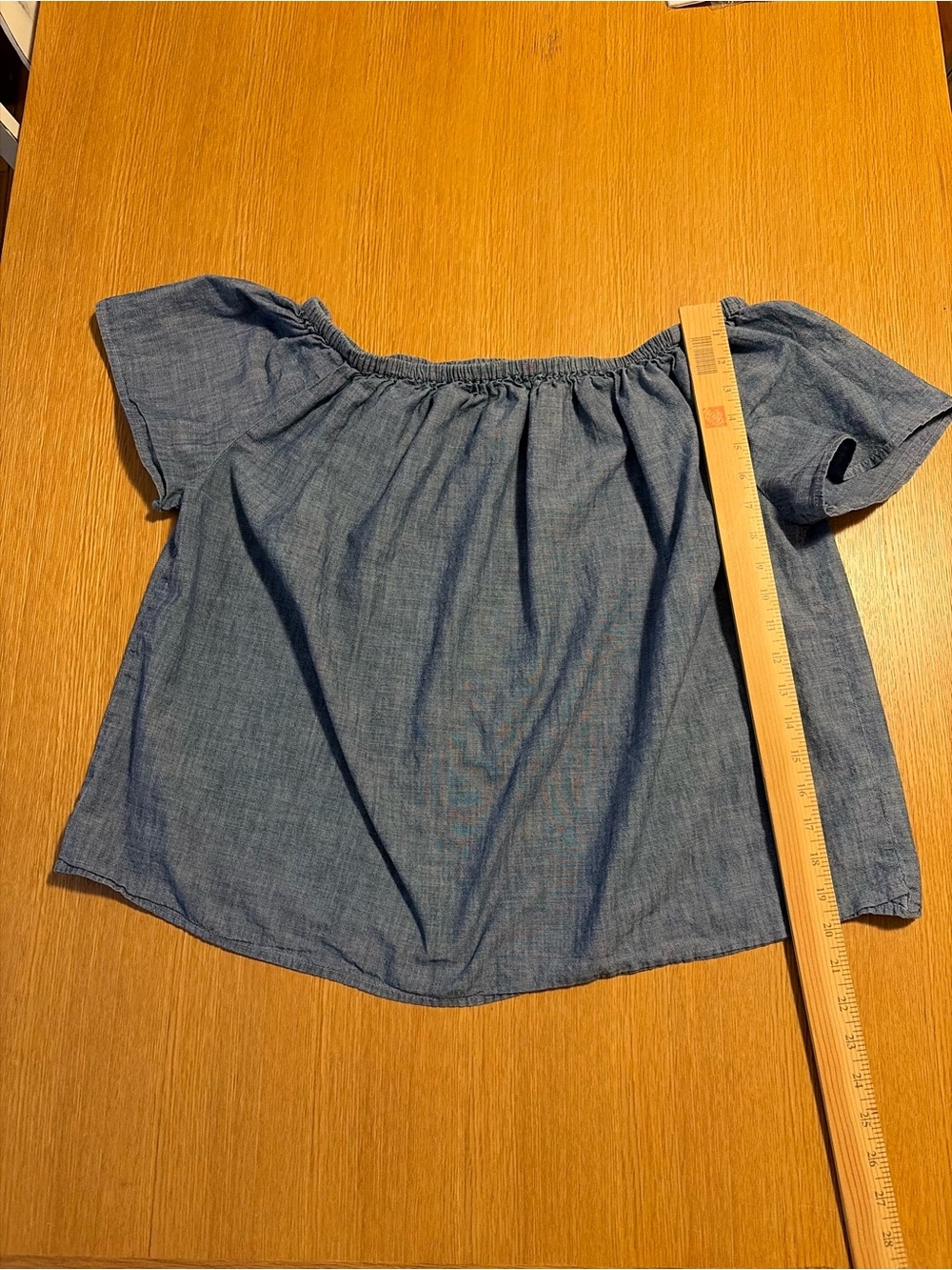 GAP light cotton Short Sleeve Top in Blue Size S